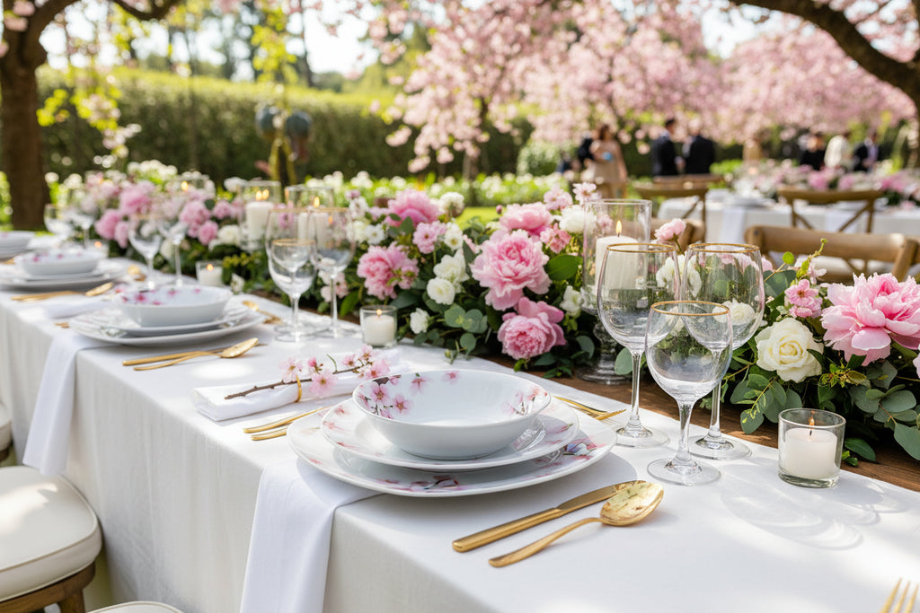 VEWEET – service de table en porcelaine et céramique pour 12 personnes, ensemble d'assiettes à dîner de 48 pièces, avec bol, assiette à Dessert, assiette à soupe et à dîner