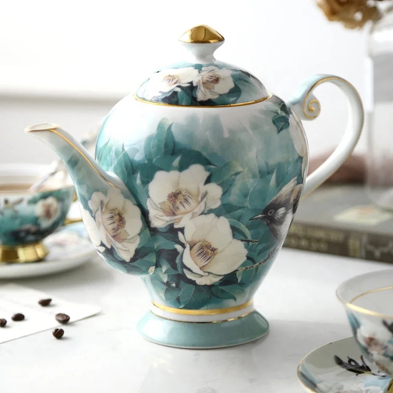 British Bone China Afternoon Tea Tea Set European Coffee Cup Saucer Set Gift Box