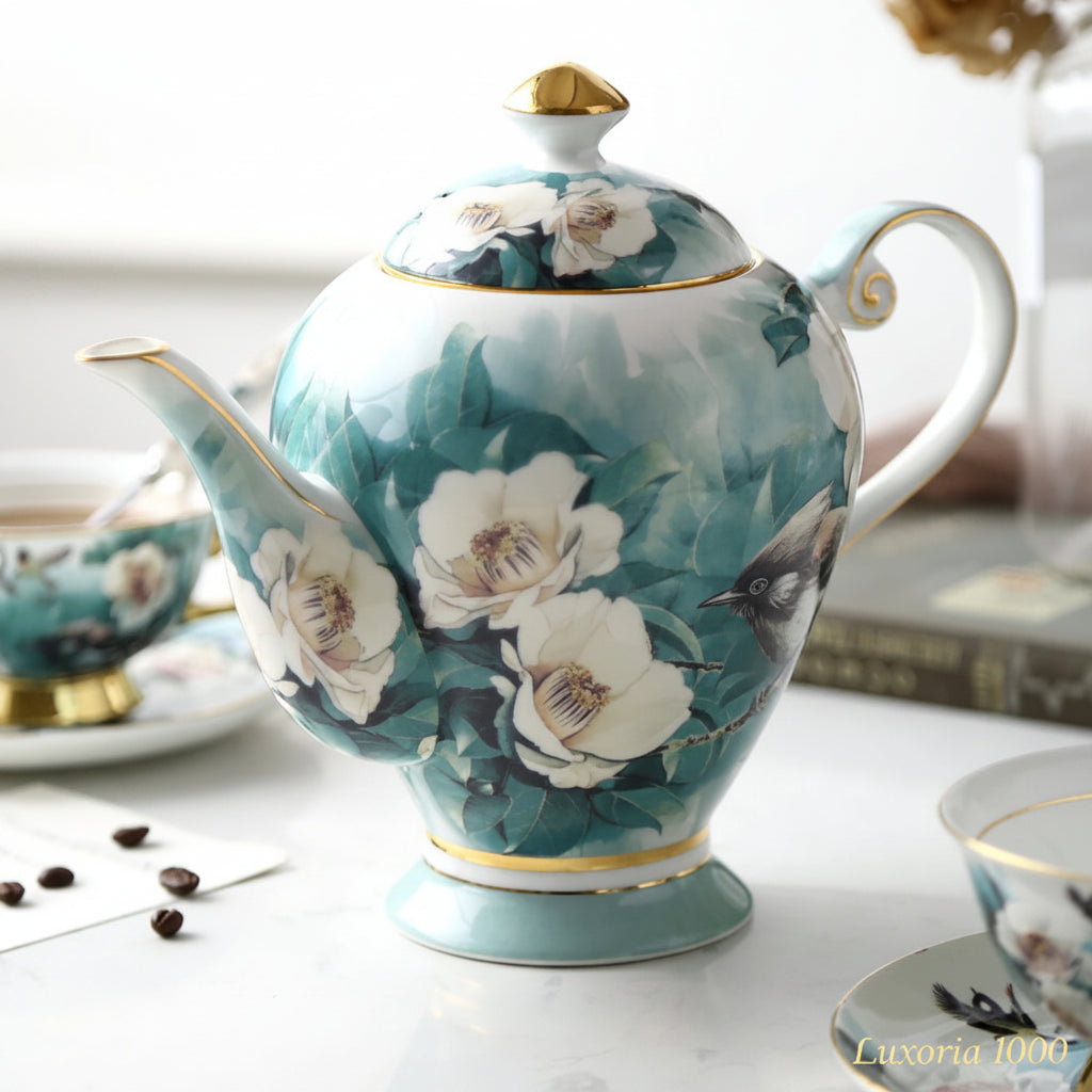 British Bone China Afternoon Tea Tea Set European Coffee Cup Saucer Set Gift Box