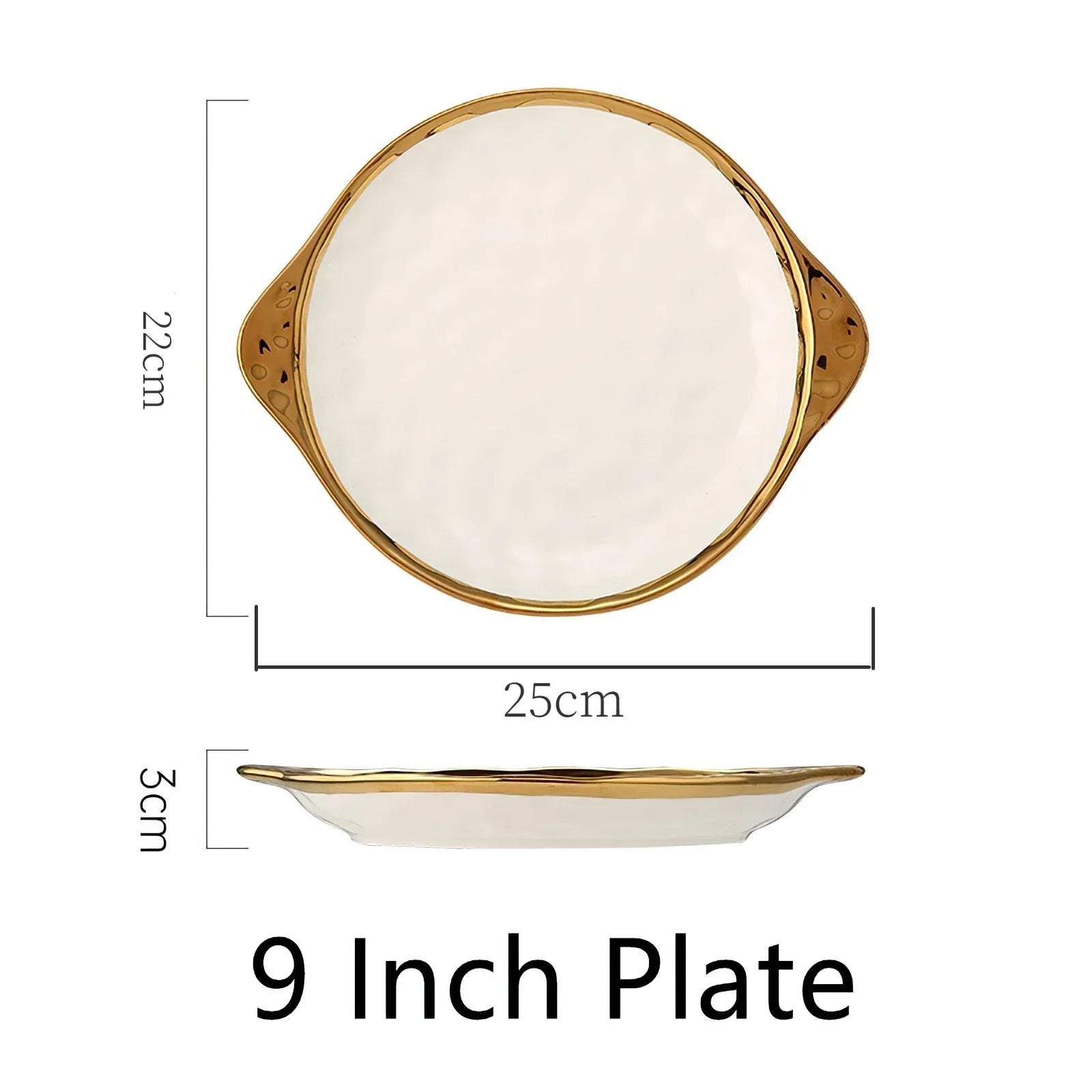Assiette en céramique blanche Phnom Penh, vaisselle, bol à soupe à salade, plats de dîner, décoration de mariage, vaisselle de cuisine domestique 1 pièces