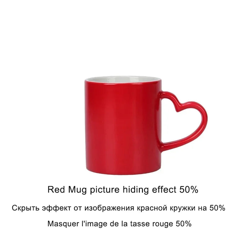 Tasse à Café Personnalisable avec Photo et Document Magique, Meilleur Cadeau pour Amis