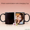 Tasse à Café Personnalisable avec Photo et Document Magique, Meilleur Cadeau pour Amis