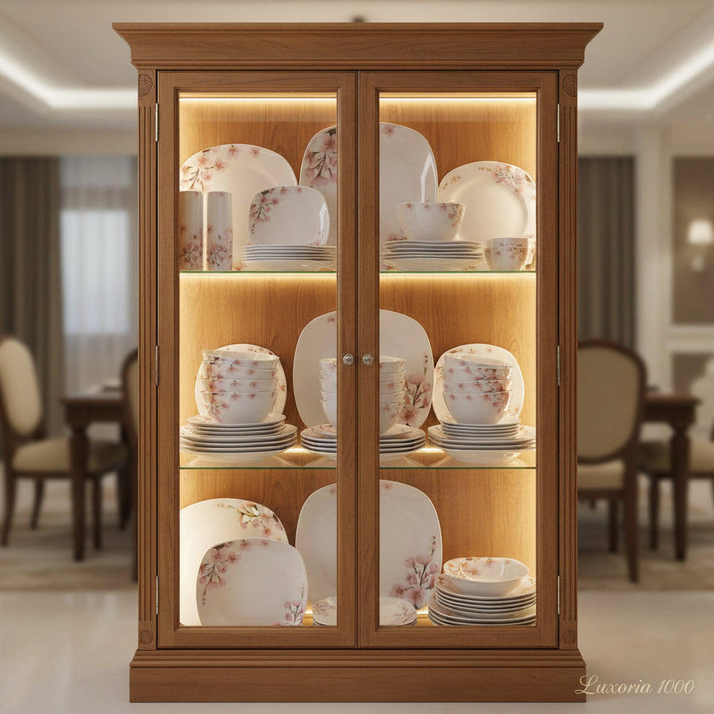 VEWEET ANNIE Ensemble d'assiettes à dîner en céramique porcelaine 24 pièces avec bol, assiette à dessert, assiette à soupe, assiette à dîner pour 12 personnes