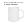 Tasse à Café Personnalisable avec Photo et Document Magique, Meilleur Cadeau pour Amis